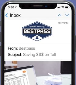 Bestpass app on mobile device