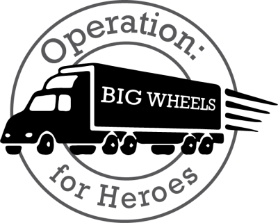 Operation Big Wheels for Heroes logo
