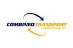 blue and yellow combined transport logo on a white background
