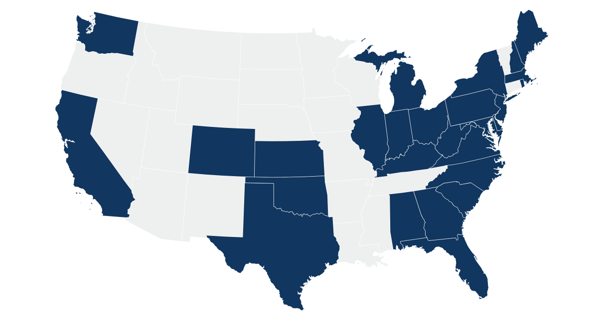 coverage map