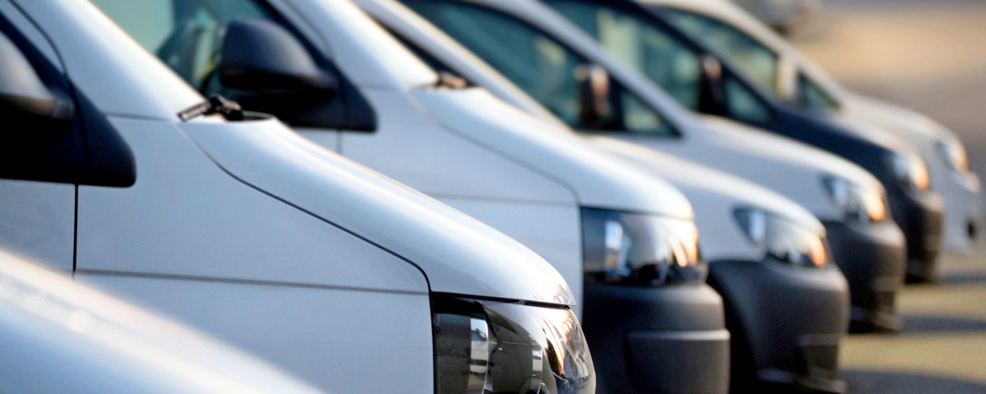 service fleet white vans